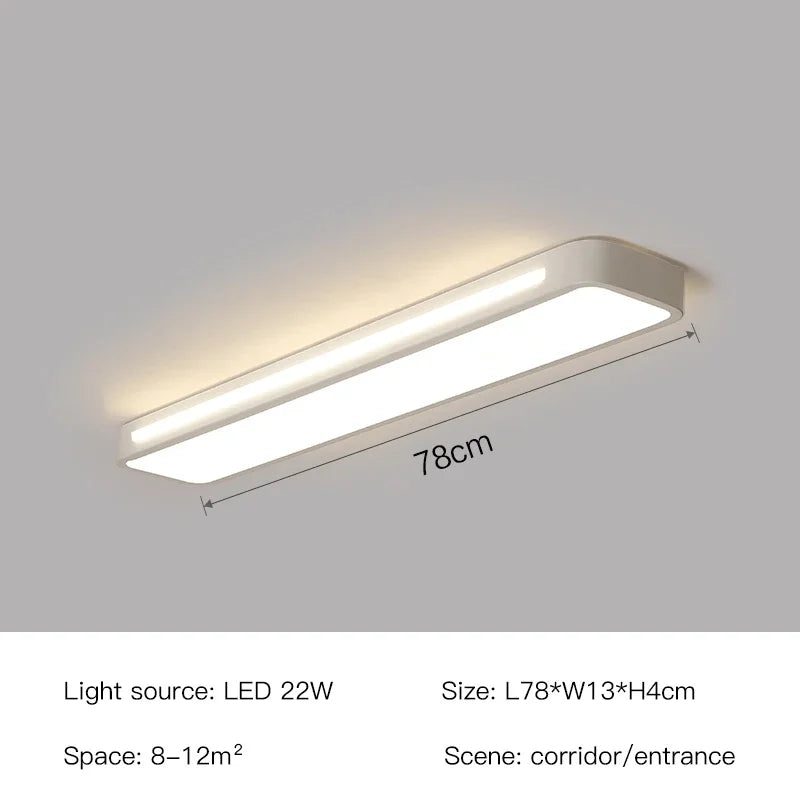 Modern Square LED Ceiling Chandelier for Home Decor