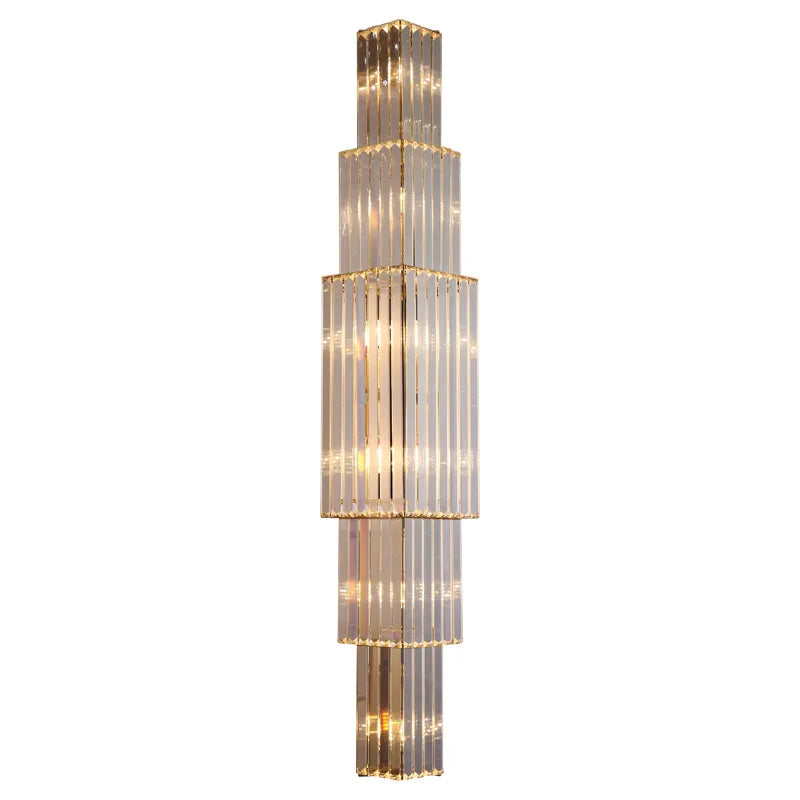 Crystal Wall Lamp: Elegant Lighting for Luxury Hotel, Club, Villa, Living Room, Office, Banquet