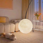 Nordic Moon LED Floor Lamp for Home Decoration and Bedroom Lighting