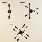 LED Chandelier Pendant Light Modern Style E27 Lamp for Bedroom Dining Room