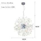 Dandelion Chandelier LED Pendant Lamp for Dining Room, Bedroom, Shops