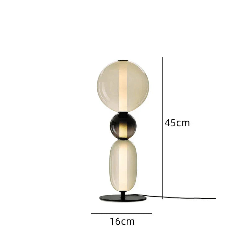 Stained Glass Floor Lamp | Luxury Minimalist Design | Perfect for Bedroom, Living Room