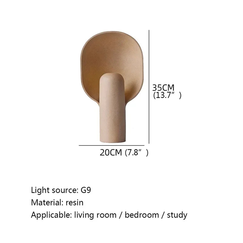 Spoon Shape Table Lamp: Modern Nordic Lighting for Living Room Décor