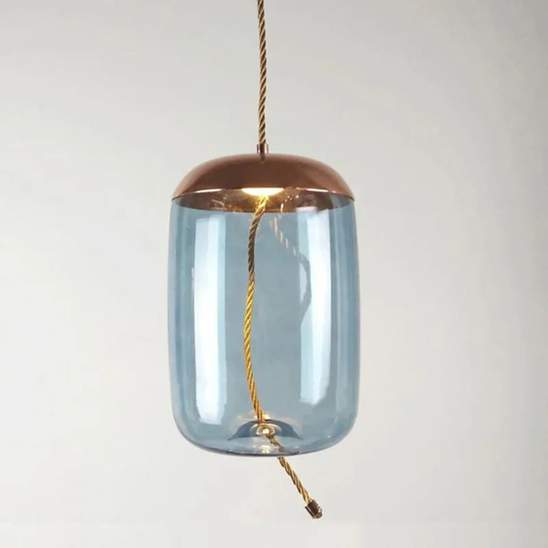 BROKIS Knot Glass Pendant Chandelier Luminaria Deco Bedside Lamp