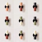 Nordic LED Colorful Wall Lights Modern Bedroom Living Room Background Wall Lamp