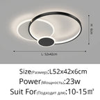 Modern LED Chandeliers Ceiling Lights Living Dining Bedroom Indoor Lighting