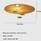 Mercury Collection LED Glass Pendant Lamp - Silver Luxury Designer Lighting