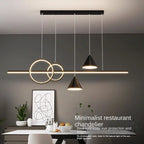 Black Nordic Designer Dining Pendant Lamp: Stylish Lighting for Home Decor