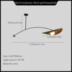 Myrna Wall Mobile Chandelier: Industrial Nordic Design Long Arm Lamp for Home and Restaurant