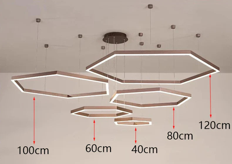 Modern Pendant Lights Indoor Lighting Chandelier LED Ceiling Lamp