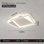 LED Ceiling Lamp Set - Modern Minimalist Nordic Bedroom Living Room Lighting