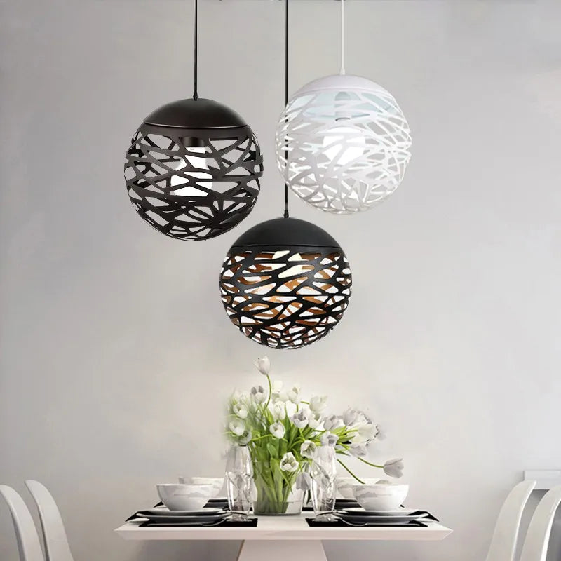 Kelly Pendant Lamp: Vintage Ball Light Chandelier for Industrial Home Decor