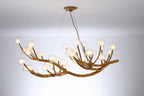 Nordic Branch Chandelier Modern Magic Bean Molecular Bedroom Lighting