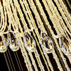 Double Spiral Staircase Chandelier for Modern Home Decoration