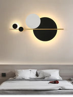 Modern Minimalist Bedroom Bedside Lamp Living Room Background Wall Designer Personality Light