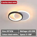 Minimalist Nordic Wall Lamp for Balcony Porch Corridor LED Lighting