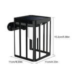 Solar Motion Sensor Wall Lights: 3 Lighting Mode, Waterproof Security Lamp