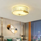Crystal Chinese Style Ceiling Light for Living Room and Bedroom