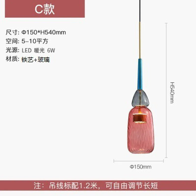 Macaron Glass Chandelier: Modern & Creative Lighting for Restaurant & Store