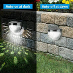Solar LED Outdoor Wall Lamps - Waterproof Energy Garden Lights