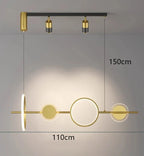 Modern LED Pendant Chandeliers for Living and Dining Room Lighting