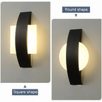 4W LED Wall Light Iron & Acrylic Indoor Lamp Fixture for Kitchen and Dining