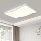 Minimalist LED Ceiling Light in Black & White for Living, Dining, Bedroom & Kitchen
