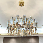 Crystal LED Chandelier for High-end Living Spaces