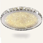 Crystal Ceiling Light for Home Living Room Bedroom, LED Bulbs Included