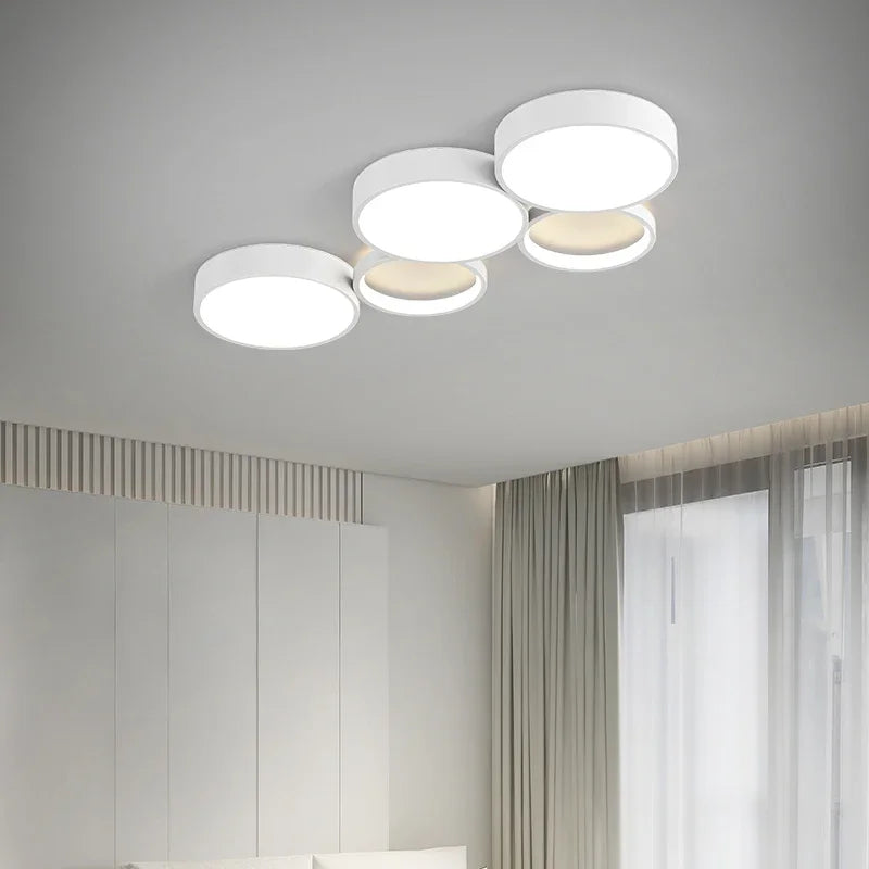 Modern Circles LED Ceiling Light for Living Room Bedroom