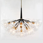 Glass Balls Ceiling Pendant Lights Minimalist Living Room Chandelier Shop Bar Decor