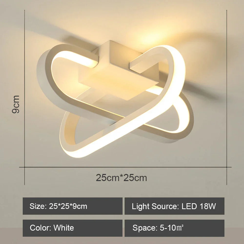 LED Ceiling Light for Modern Living Room Bedroom Lighting