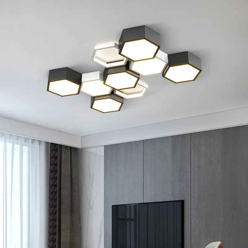 Smart LED Dimmable Chandelier Modern Ceiling Lamp Lighting