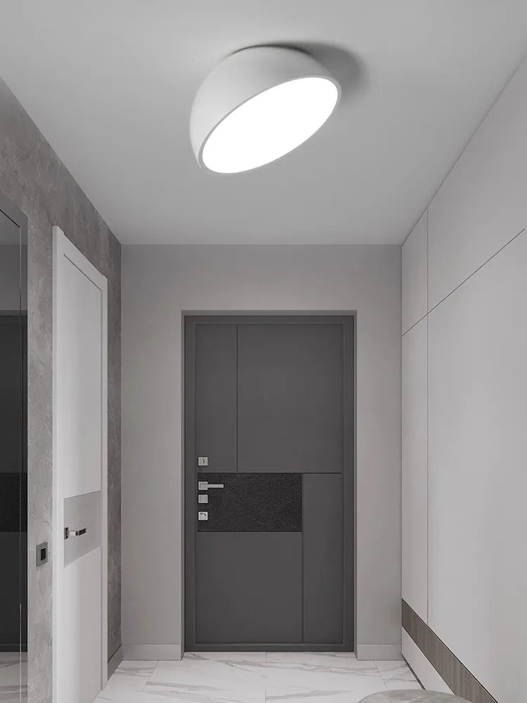 LED Semicircular Ceiling Light for Bedroom, Aisle, Balcony - Modern & Creative Lighting Fixtures