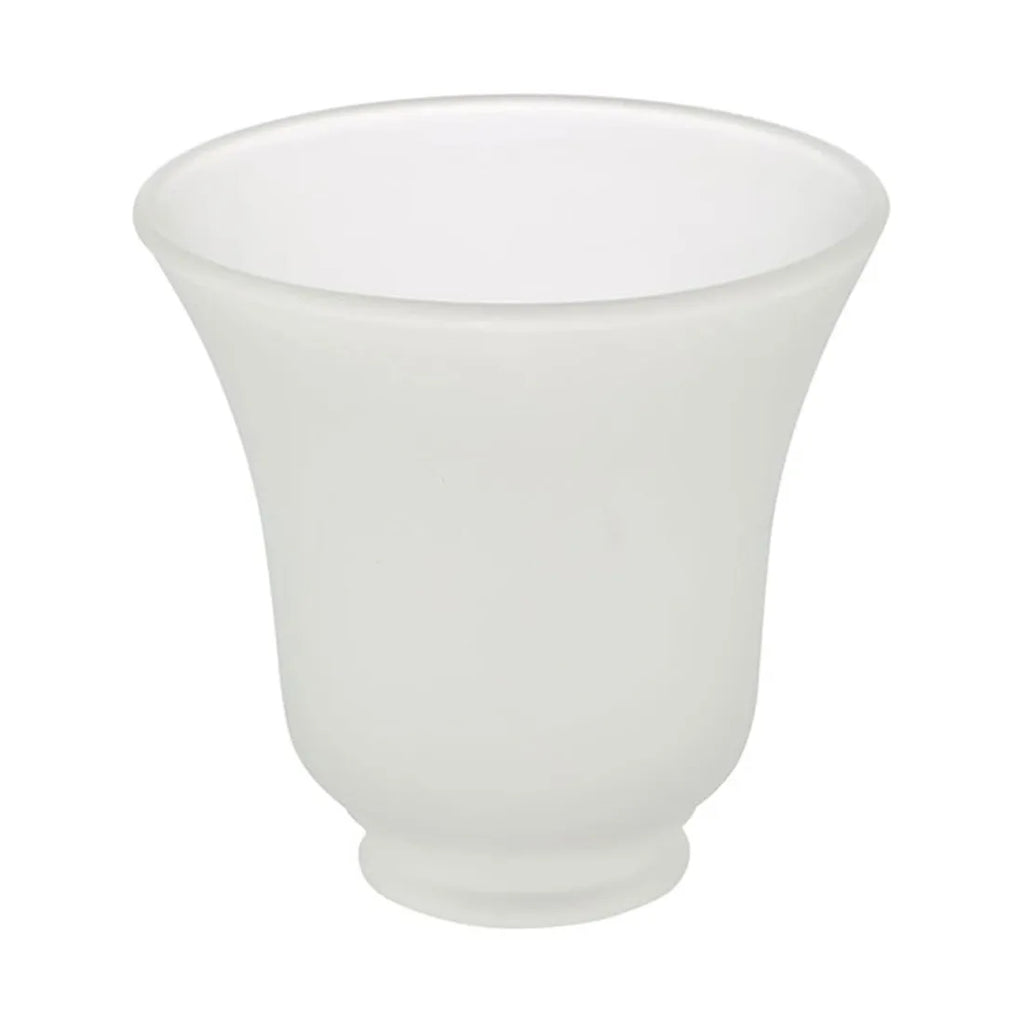 Frosted Glass Bell Shades - Ceiling Fan Chandelier Wall Sconces Replacements