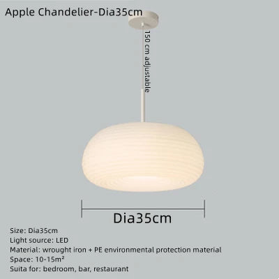 Apple Shape LED Ceiling Chandelier for Bedroom, Kitchen & Dining Room