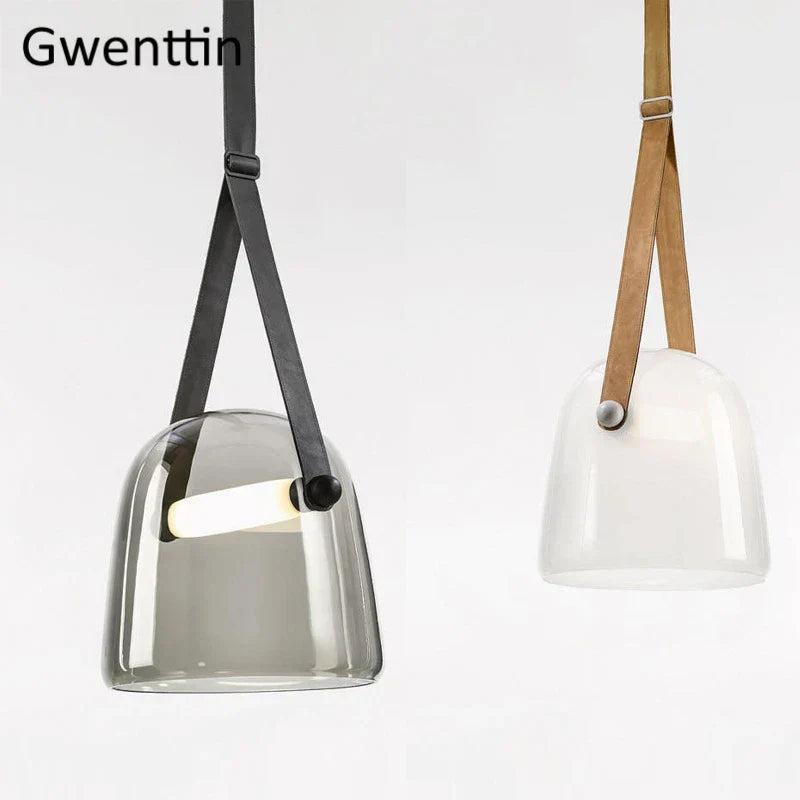 Mona Glass Pendant Lights LED Hanging Lamp for Home Decor