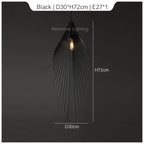 Leaf Chandelier LED Pendant Light Modern Minimalist Hanging Lamp for Home Decor