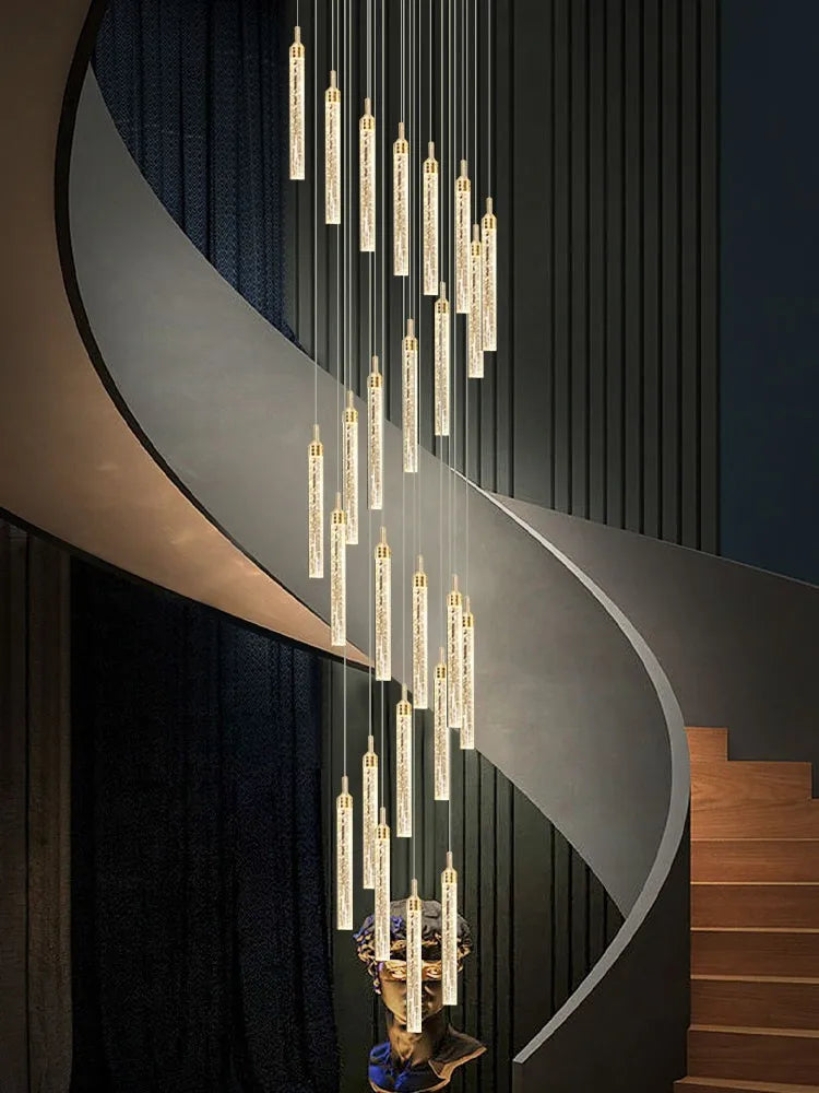 Crystal Chandelier: Modern Luxury Pendant Lighting for Home Decor