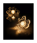 Luxury Copper Acrylic Flower Pendant Light for Home and Cafe Decor