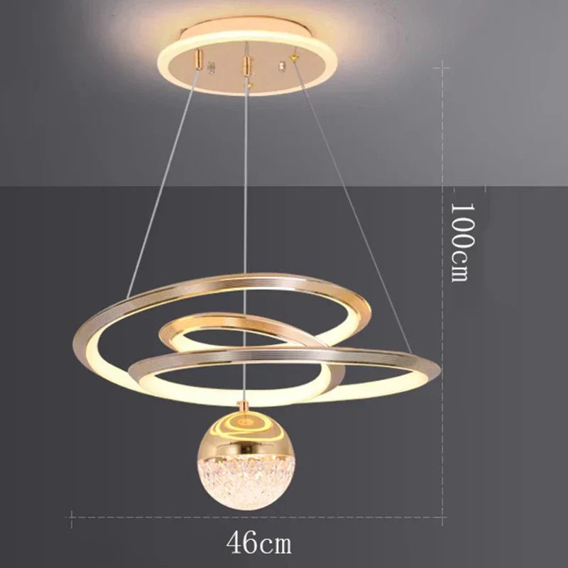 LED Pendant Lights | Modern Chandeliers for Living & Dining Room Decor