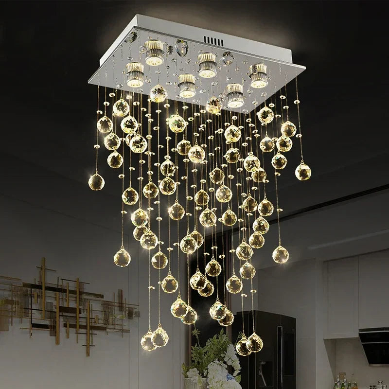 Luxury Modern Crystal Chandelier for Home Decor & Indoor Lighting