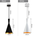 Industrial Loft Chandelier Pendant Lamp LED Edison Vintage Hanging Light