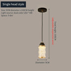 Chinese Style Spiral Staircase Chandelier for Villa & Restaurant, LED Lamps