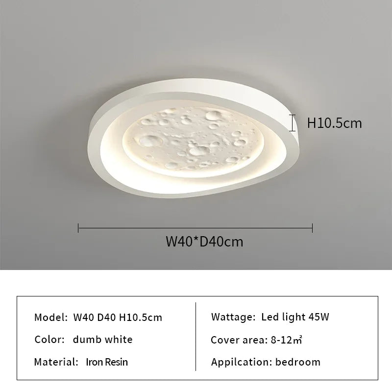 LED Ceiling Lamps: Modern Nordic Minimalist Design for Living Room, Bedroom, and Dining Room