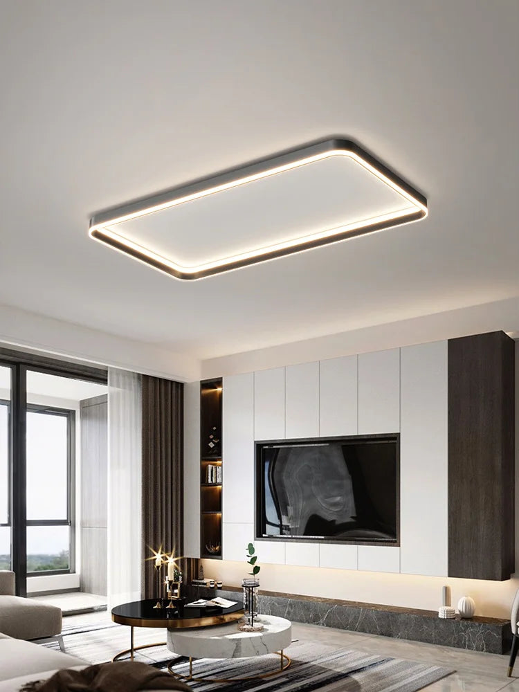 Square Ceiling Lamp | Modern Nordic LED Bedroom Master Light