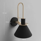 Nordic Wall Sconces: 350° Rotating Bedside Lighting Fixture
