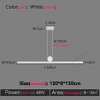 Black Chandelier: Modern Nordic Design for Dining Room, Bar, and Kitchen Island