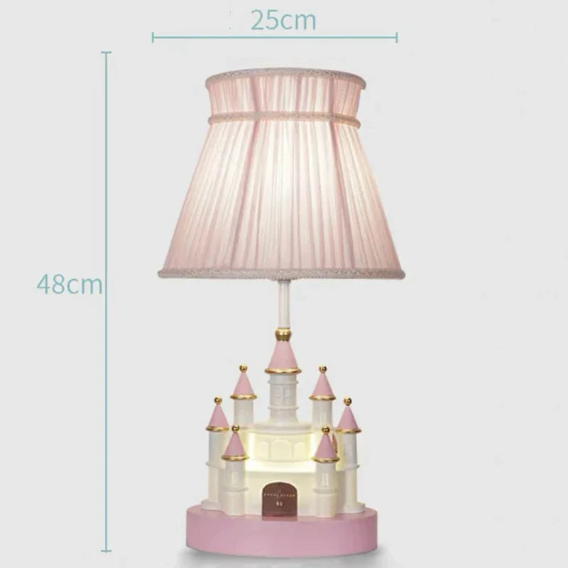 Castle Kids Chandelier LED Light for Bedroom Decor