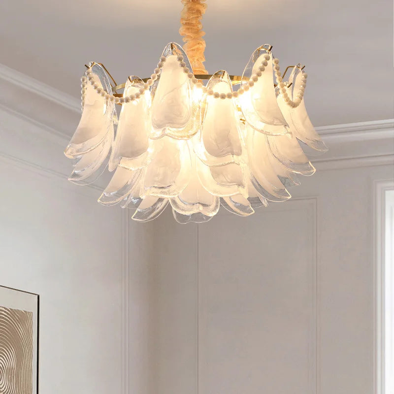 Crystal Chandelier: Modern Light Luxury for Living Room, Bedroom, Dining.
